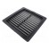 Filter | Cutout: 223x223mm | D: 38mm | IP54 | Mounting: push-in | black image 1