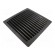 Filter | Cutout: 291x291mm | D: 39mm | IP54 | Mounting: push-in | black image 1
