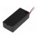 Holder | Leads: cables | Size: 6F22,6LR61 | Batt.no: 1 | Colour: black image 1