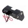 Holder | Leads: cables | Size: AA,R6 | Batt.no: 3 | Colour: black | 150mm paveikslėlis 8