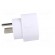 Adapter | Out: EU | Plug: with earthing | Colour: white фото 7