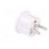 Adapter | Out: JAPAN,USA | Plug: with earthing | Colour: white image 4
