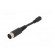 Adapter | Plug: straight | Input: 5,5/2,1 | Out: DIN 5pin image 2