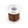 Wire | HookUp Wire | 22AWG | solid | Cu | PVC | brown | 1kV | 30.5m | 100ft image 2