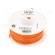 Wire | HookUp Wire | 22AWG | solid | Cu | PVC | orange | 1kV | 30.5m | 100ft image 2
