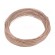 Wire: coaxial | RG400 | stranded | CCS | FEP | brown,transparent | 4.95mm image 2