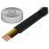 Wire: telecommunication cable | stranded | black | 100m | 0÷60°C image 1