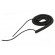 Wire: coiled | 3x0.22mm2 | unshielded | PUR | black | 300V | 0.8m | 3.2m image 2