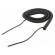 Wire: coiled | 3x0.35mm2 | unshielded | PUR | black | 300V | 1m | 4m image 2
