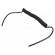 Wire: coiled | 6x0.22mm2 | unshielded | PUR | black | 300V | 0.2m | 0.8m image 2