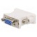 Converter | D-Sub 15pin HD socket,DVI-I (24+5) plug | white paveikslėlis 1