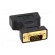 Adapter | D-Sub 15pin HD plug,DVI-I (24+5) socket | Colour: black image 5