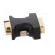 Converter | D-Sub 15pin HD socket,DVI-I (24+5) plug | black paveikslėlis 7