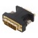 Converter | D-Sub 15pin HD socket,DVI-I (24+5) plug | black paveikslėlis 1