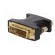 Converter | D-Sub 15pin HD socket,DVI-I (24+5) plug | black paveikslėlis 2