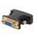 Converter | D-Sub 15pin HD socket,DVI-I (24+5) plug | black paveikslėlis 6