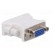 Adapter | D-Sub 15pin HD socket,DVI-I (24+5) plug | Colour: white фото 4