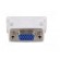Adapter | D-Sub 15pin HD socket,DVI-I (24+5) plug | Colour: white фото 5