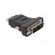 Adapter | DVI-D (18+1) plug,HDMI socket | Colour: black фото 8