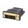 Adapter | DVI-D (18+1) plug,HDMI socket | black paveikslėlis 6