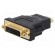 Adapter | DVI-D (18+1) socket,HDMI plug | black image 1