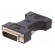 Adapter | DVI-I (24+5) socket,DVI-D (24+1) plug | Colour: black фото 1