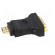 Adapter | DVI-D (24+1) socket,HDMI plug | Colour: black фото 7