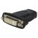 Adapter | DVI-D (24+1) socket,HDMI socket | Colour: black фото 1