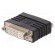 Adapter | DVI-I (24+5) socket,both sides | Colour: black image 1