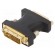 Adapter | DVI-I (24+5) socket,DVI-I (24+5) plug | black фото 1
