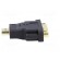 Adapter | DVI-I (24+5) socket,HDMI plug | Colour: black фото 3
