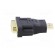 Adapter | DVI-I (24+5) socket,HDMI plug | Colour: black фото 7