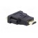 Adapter | DVI-I (24+5) socket,HDMI plug | Colour: black фото 8