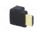 Adapter | HDMI 1.4 | HDMI socket 90°,HDMI plug | Colour: black фото 8