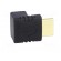 Adapter | HDMI 1.4 | HDMI socket 90°,HDMI plug | black image 7