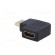 Adapter | HDMI 1.4 | HDMI socket 90°,HDMI plug | Colour: black paveikslėlis 4