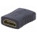Adapter | HDMI 1.4 | HDMI socket,both sides | Colour: black paveikslėlis 1