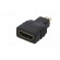 Adapter | HDMI 1.4 | HDMI socket,HDMI micro plug | Colour: black фото 2