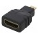 Adapter | HDMI 1.4 | HDMI socket,HDMI micro plug | Colour: black image 1