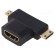 Adapter | HDMI 1.4 | HDMI socket,HDMI micro plug,HDMI mini plug фото 1