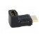 Adapter | HDMI socket 270°,HDMI plug | Colour: black фото 7
