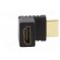 Adapter | HDMI socket 270°,HDMI plug | black фото 3
