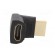 Adapter | HDMI socket 270°,HDMI plug | black image 3
