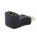 Adapter | HDMI socket 90°,HDMI plug | Colour: black image 6