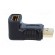 Adapter | HDMI socket 90°,HDMI plug | Colour: black image 7
