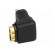Adapter | HDMI socket 90°,HDMI plug | Colour: black фото 5