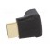 Adapter | HDMI socket 90°,HDMI plug | black paveikslėlis 7