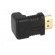 Adapter | HDMI socket 90°,HDMI plug | Colour: black фото 7