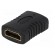 Adapter | HDMI socket,both sides | Colour: black image 6