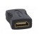 Adapter | HDMI socket,both sides | black фото 5